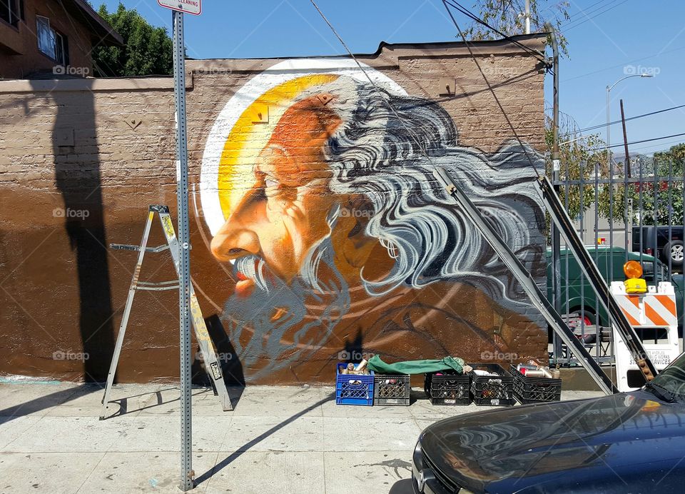 Cool artwork in Cali.