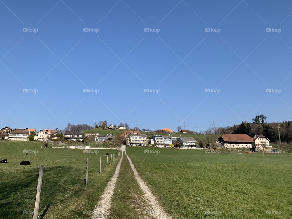 Village in Switzerland 