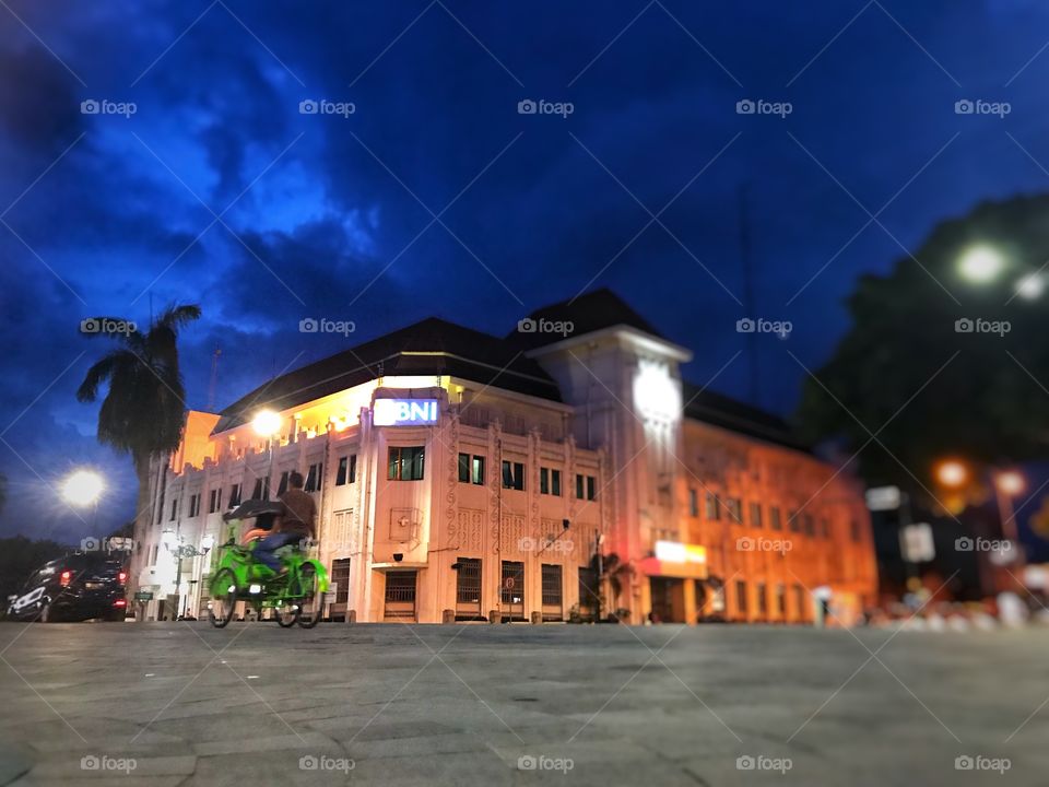 Light in the old house