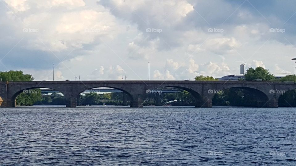 Bridge over river