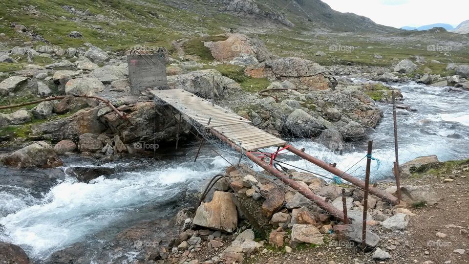 The rough nature in Norway