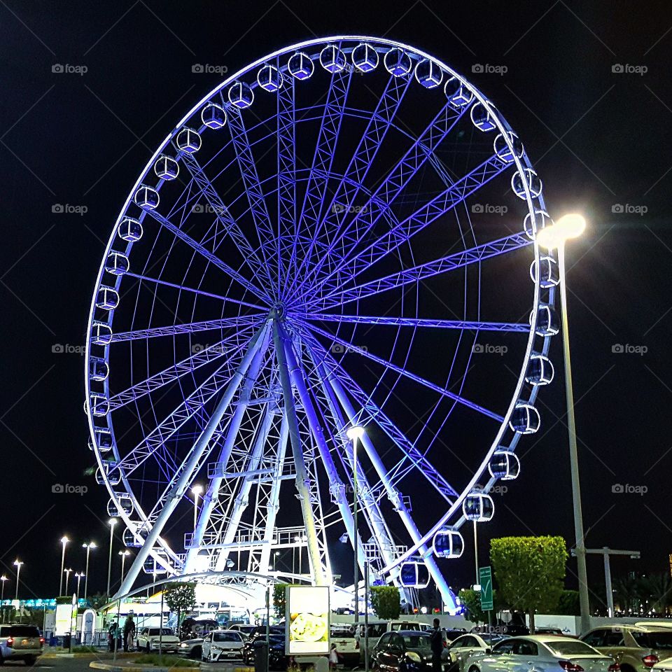 Ferris wheel on Abudhabi