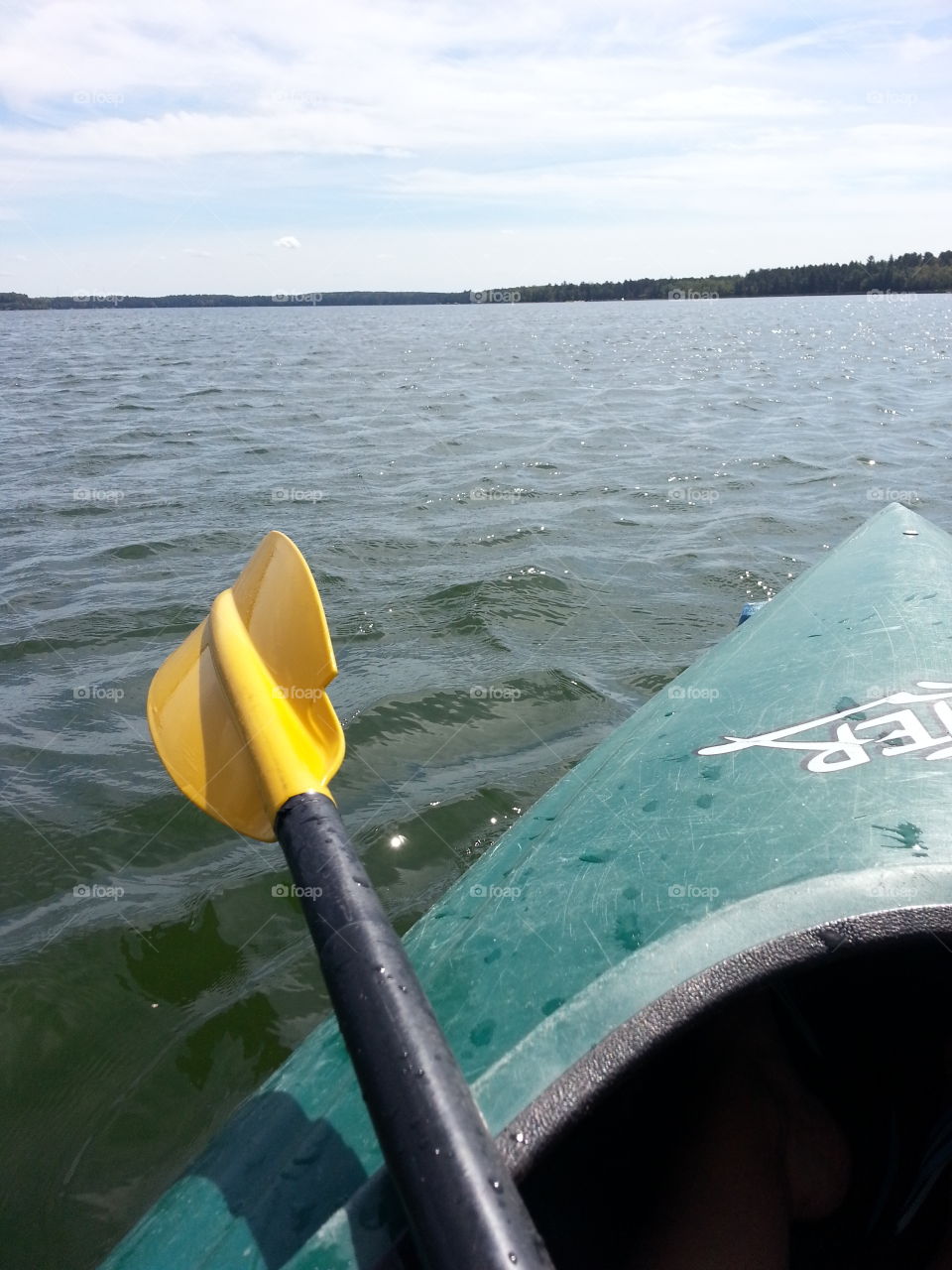 Kayaking on Potato