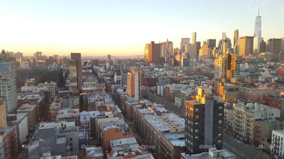 Downtown Manhattan Sunrise