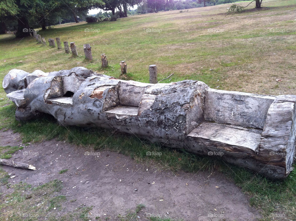 relax stone age bench by king777