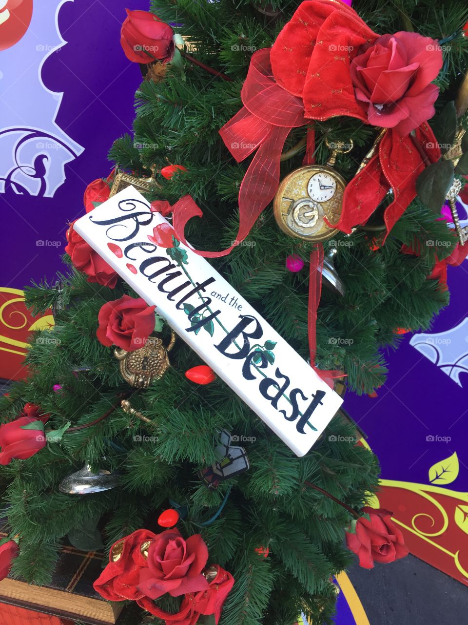 Beauty and the Beast tree

