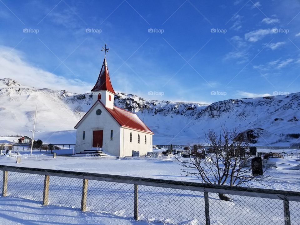 Lovely church in Iceland