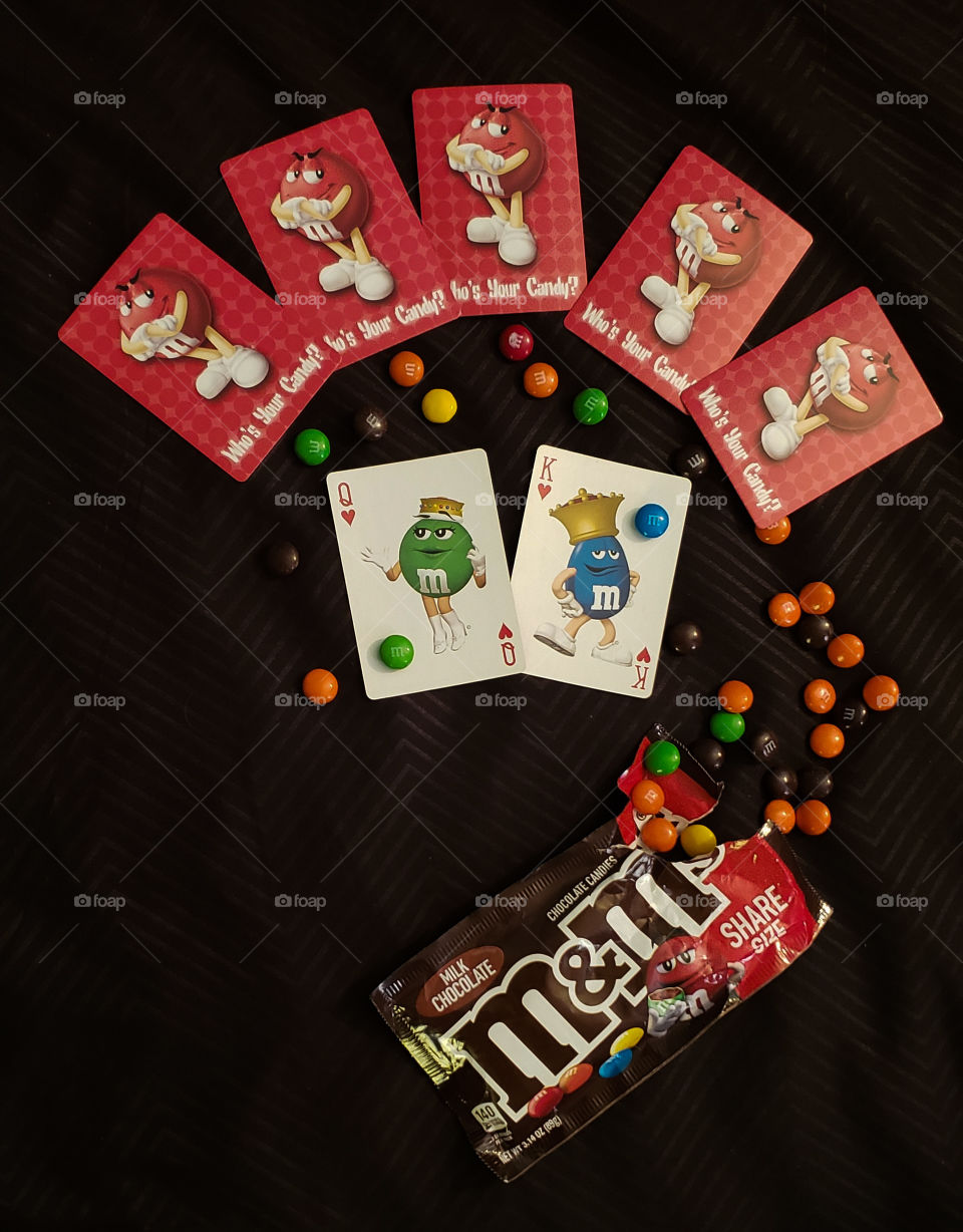 The King and Queen of M&Ms