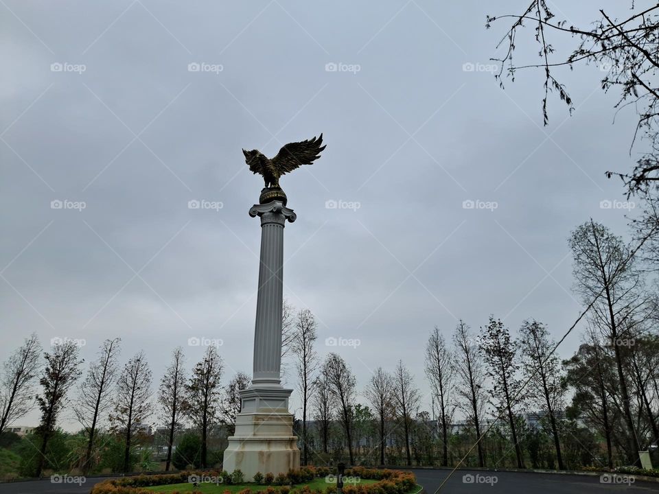 eagle stele