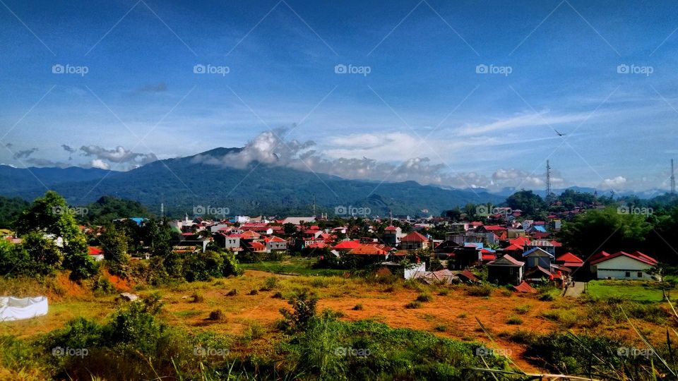Landscape-mount "SESEAN" at north Toraja, Captured on March 21st, 2023 - Rantepao, north Toraja regency, Indonesia.