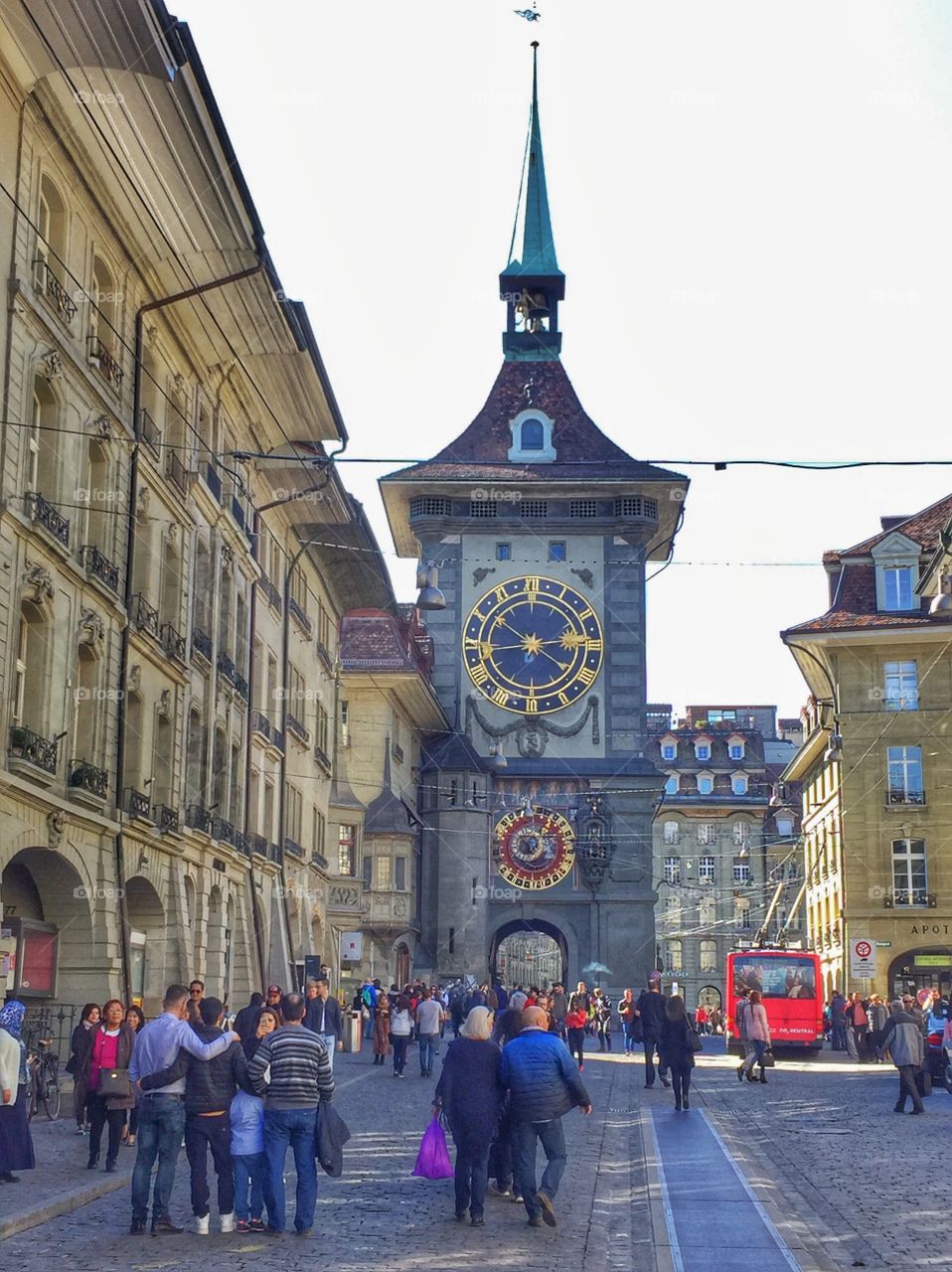 Clock Tower, Old Town, Berne