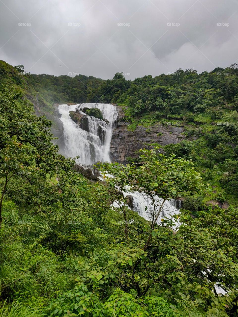 Mallalli Waterfall, Coorg, India