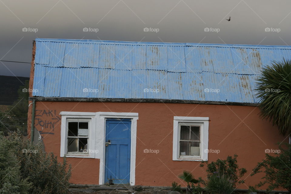 Rural - Colourful house. Rural living