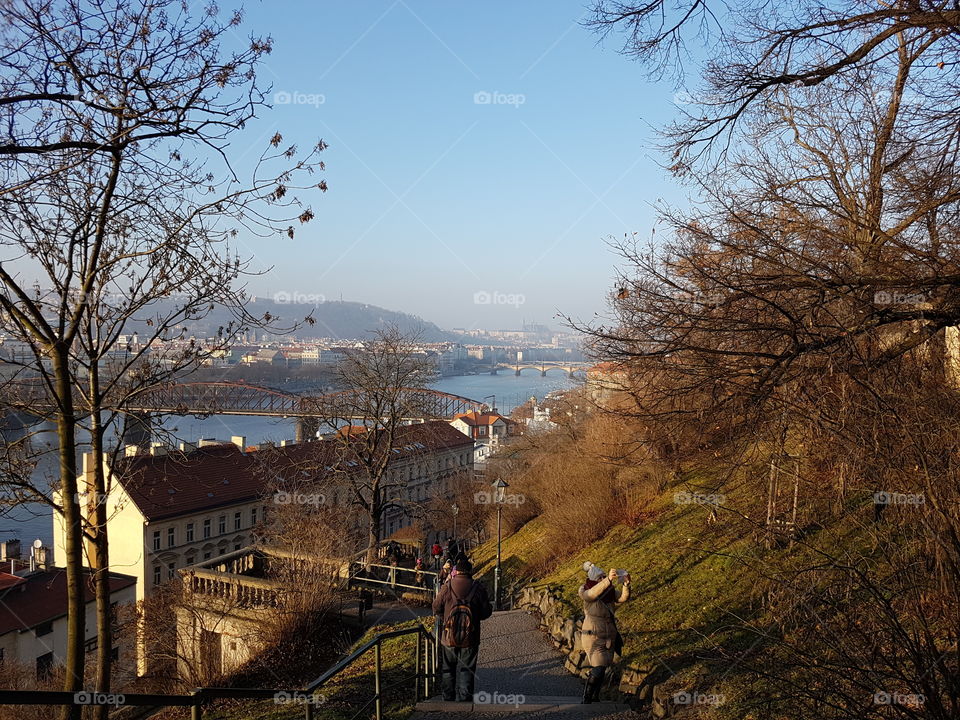 Prague cityscape