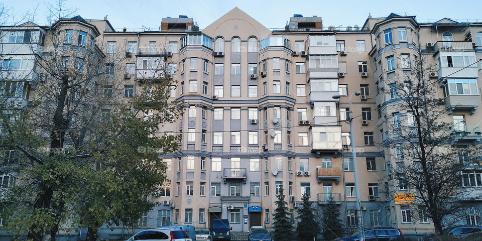 residential building in Kiev, Ukraine