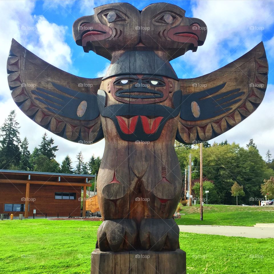 PNW totem - First Nation 