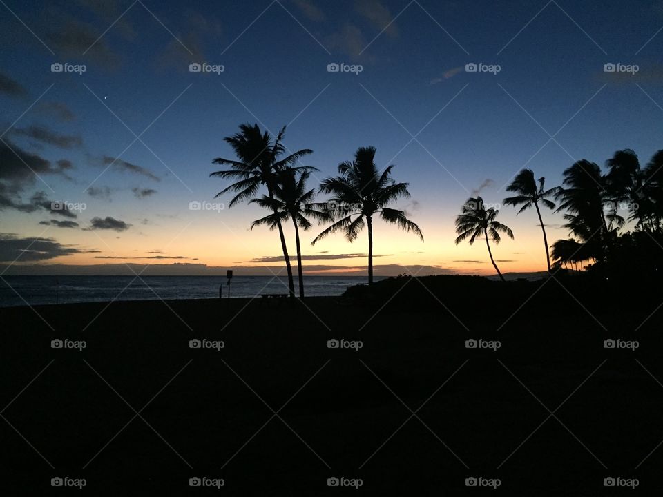 Kauai sunset 