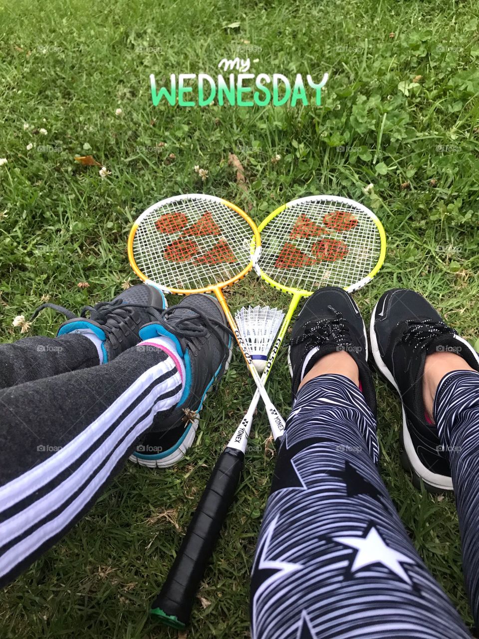 Playing badminton was one of the relaxing time with friends. Badminton is not only about winning. What is important to me is about playing hard, doing my best and putting up a good show for the spectators.