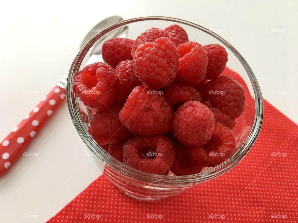 Red Raspberries 