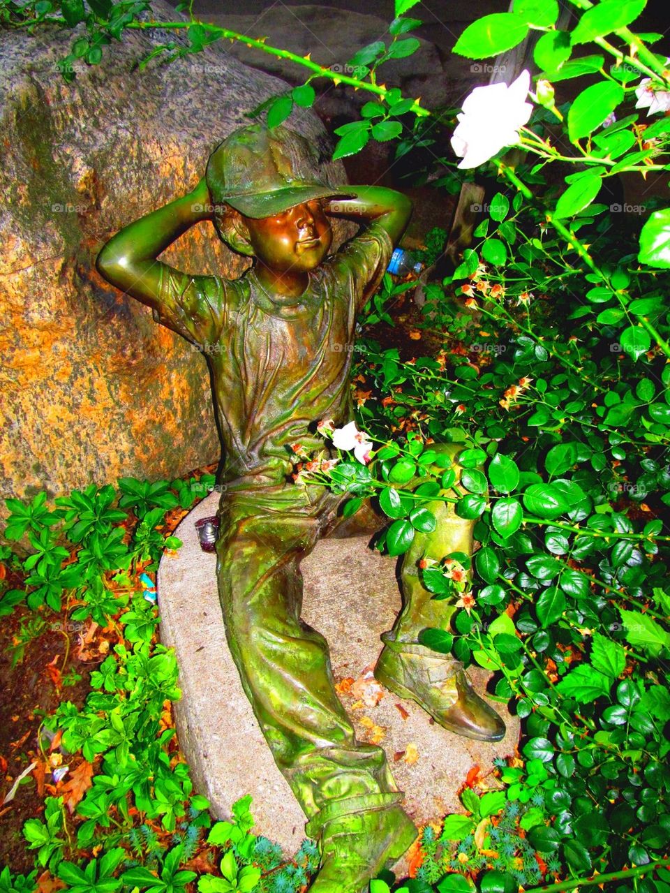 Statue at waldameer park Erie pa 1