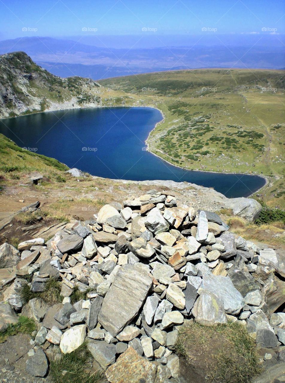 The Kidney lake, Rila mountain, Bulgaria
