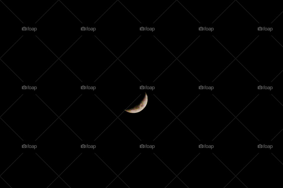 Crescent moon