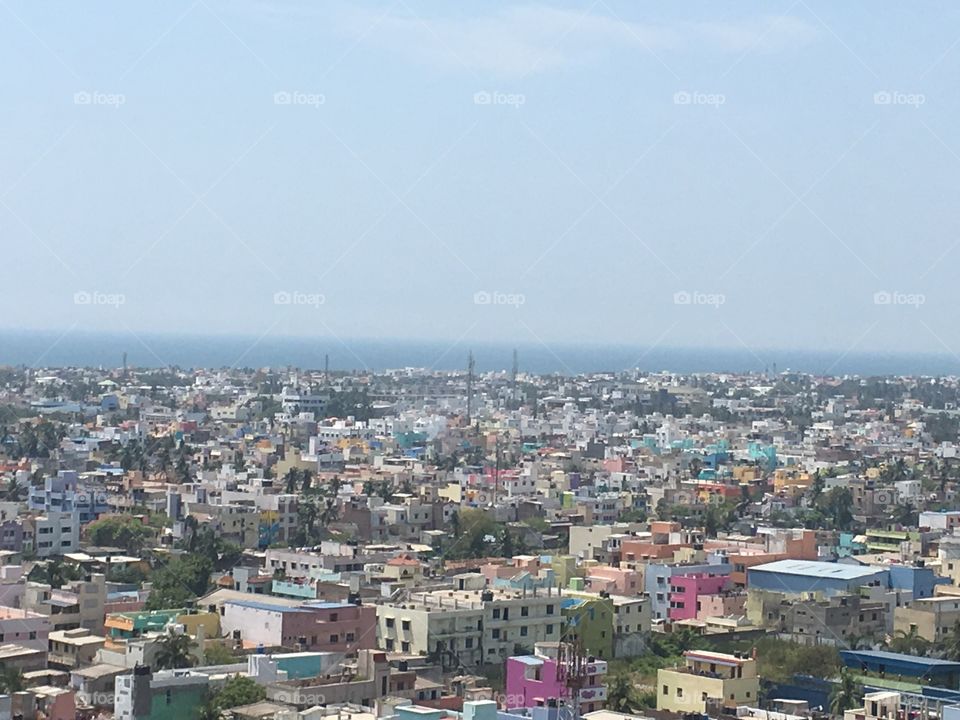 Chennai top view