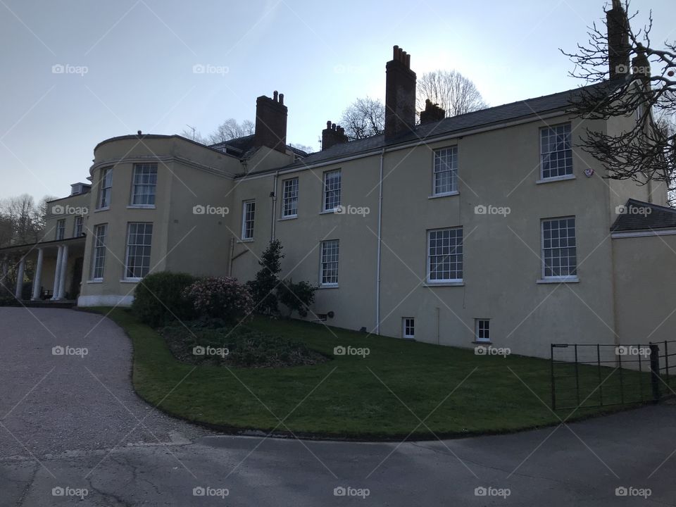 Bickham House, Kenn part of the NHS garden scheme in UK, opening its gardens to raise money for charity.