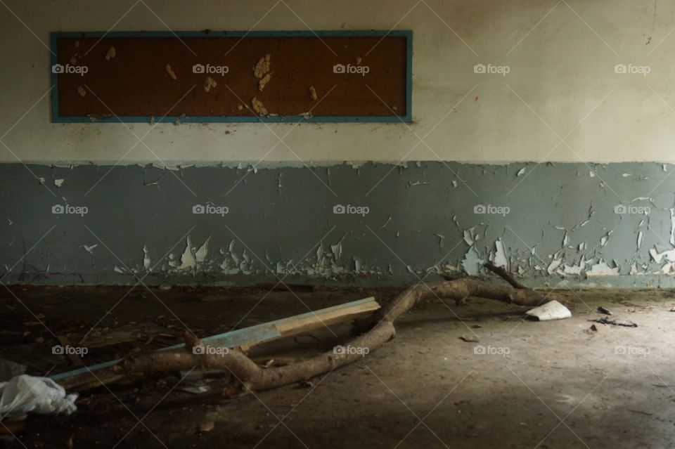 Broken classroom