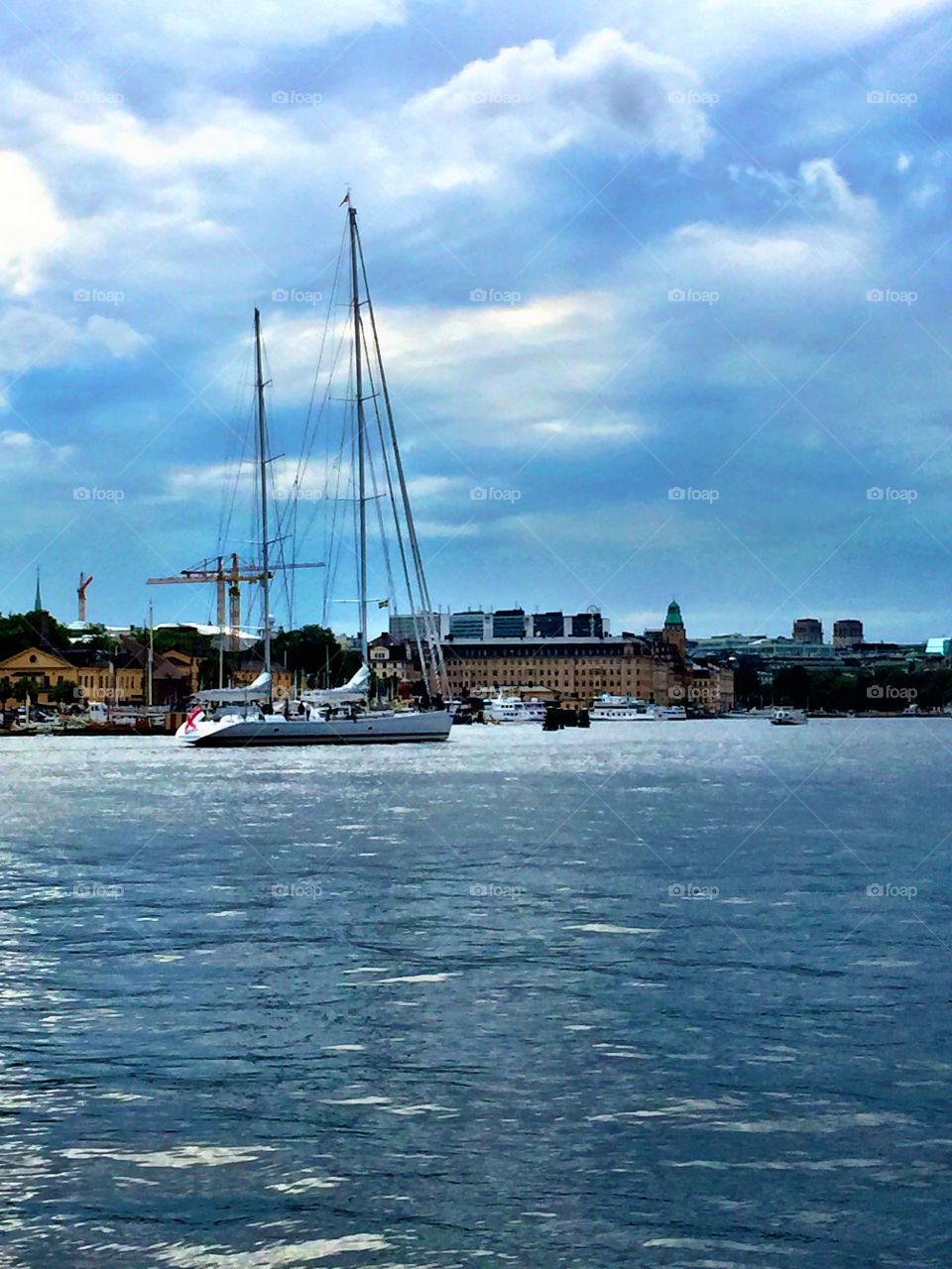 Boat in Stockholm! 