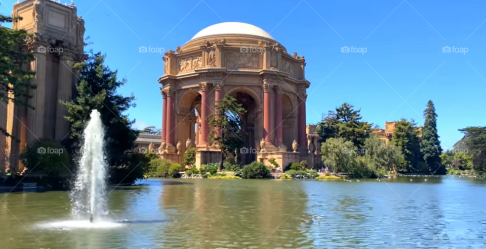 Palace of Fine Arts in San Francisco