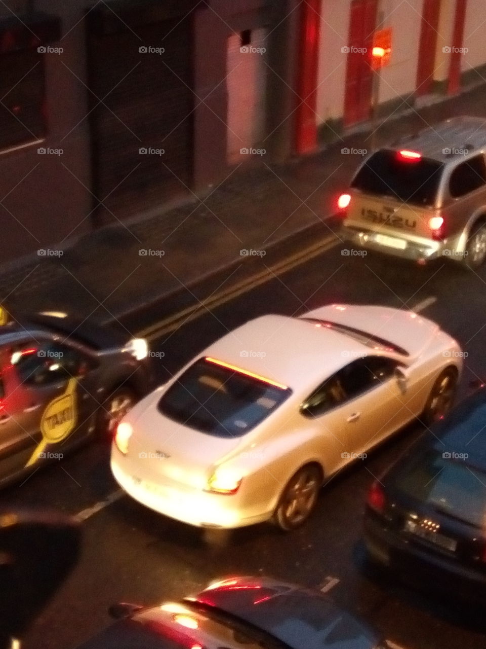 seen this beautiful Bentley pass by my window once again I love cars but don't have 320k for one lol