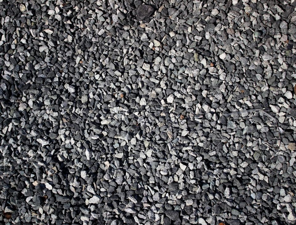 Beautiful texture of grey pebble 