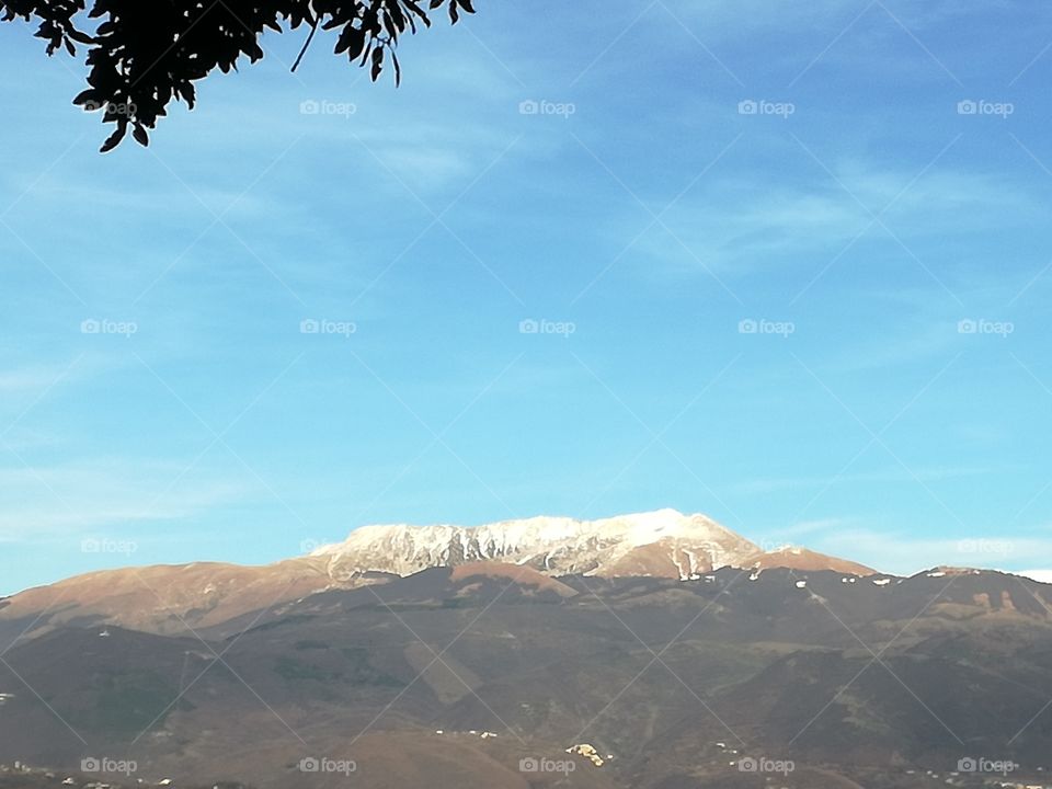Terminillo (2200mt) mountain