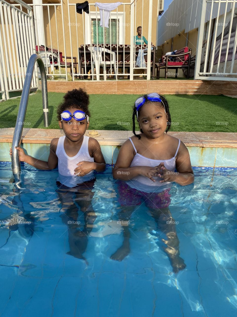 Happy day with family members 