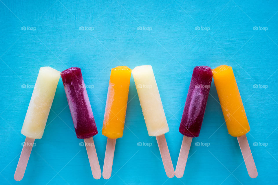 Summer time ice pop 