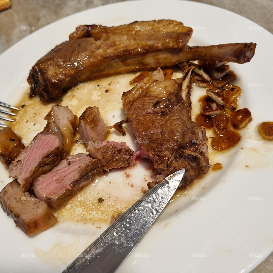 Black Pepper Lamb Chops