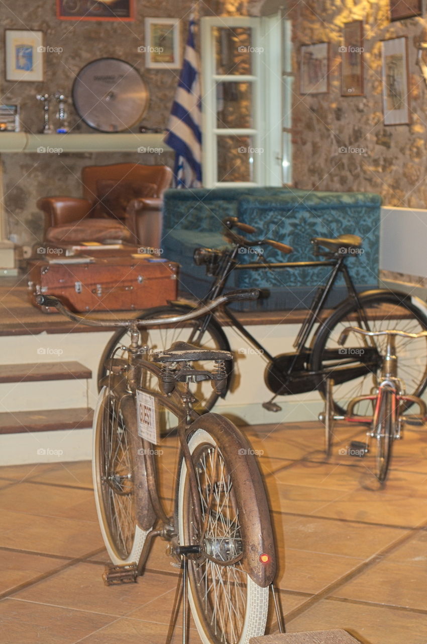 Bicycle museum in Attiki. Greece