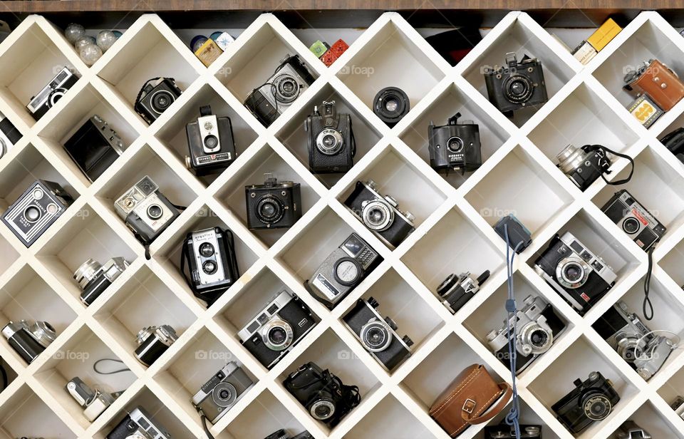Vintage cameras