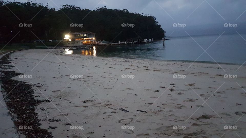 Quietly relaxing bay