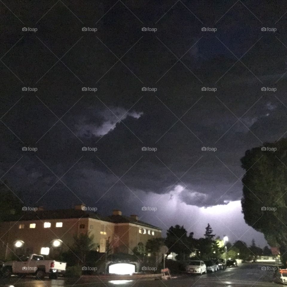 Bay Area Thunderstorm