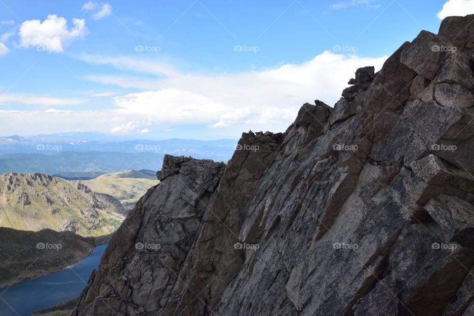 View from Mount Evans 