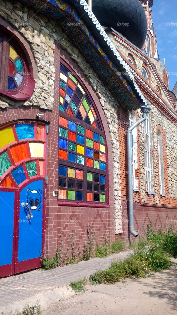 Fragment of the Temple of All Religions, Kazan