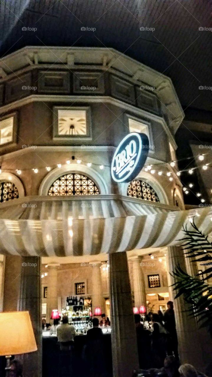 bar hooping in a casino