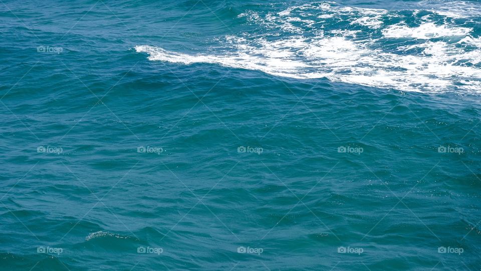 Turquoise Ocean Water On The Atlantic 