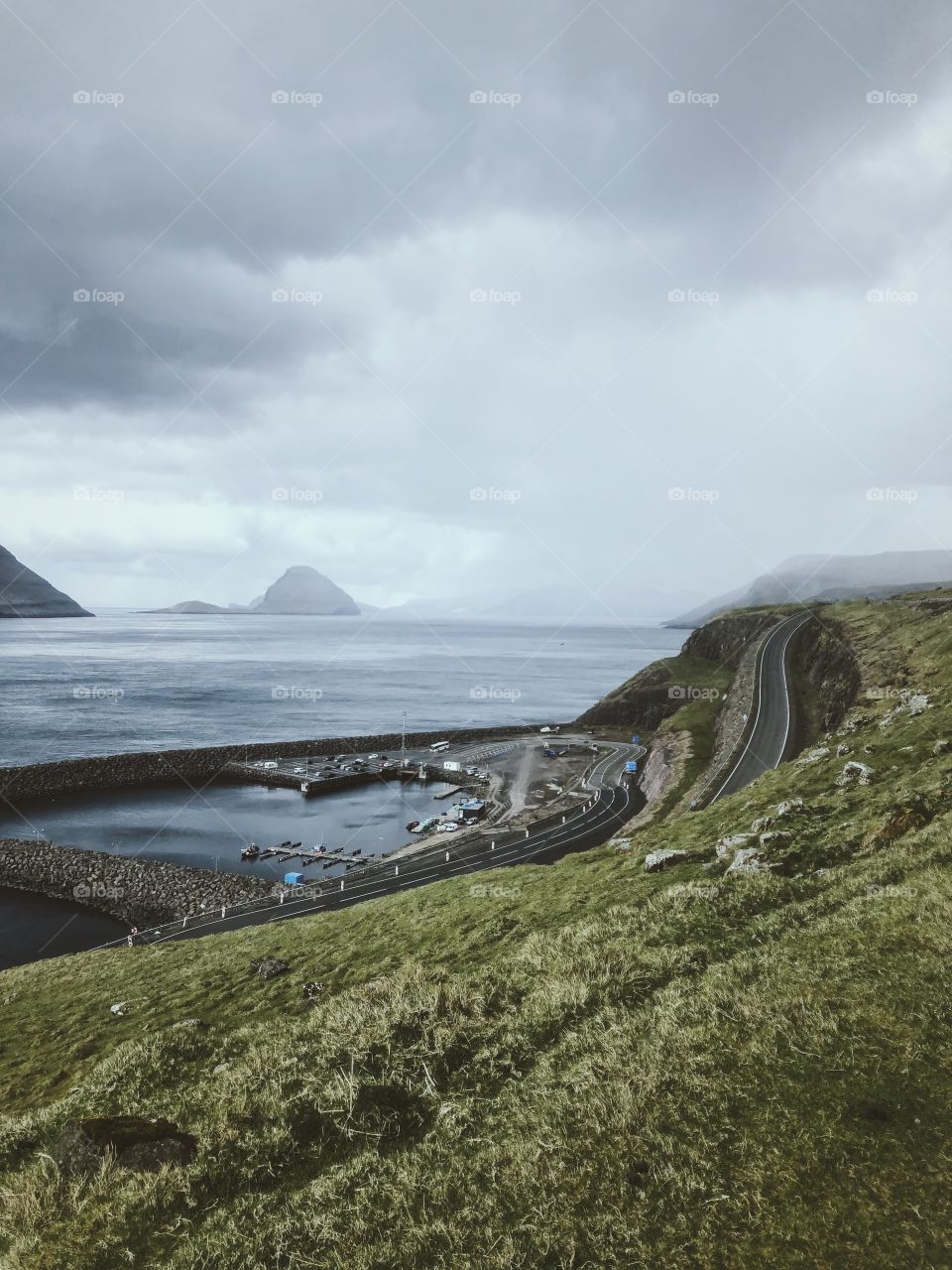 Faroe Islands scenic road
