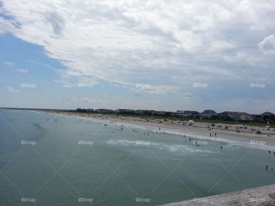 beach. love this view