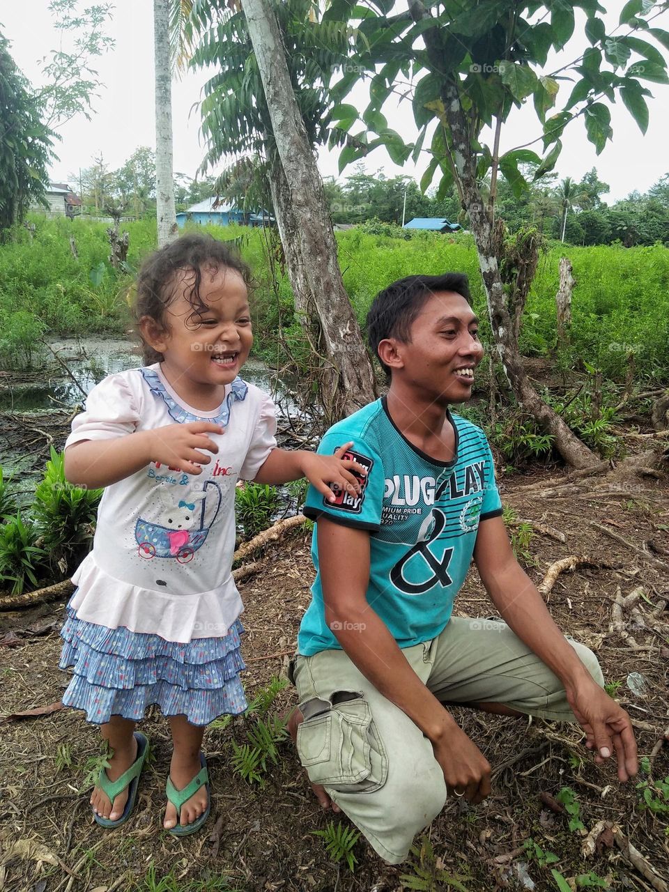 Father is the first love for his daughter.