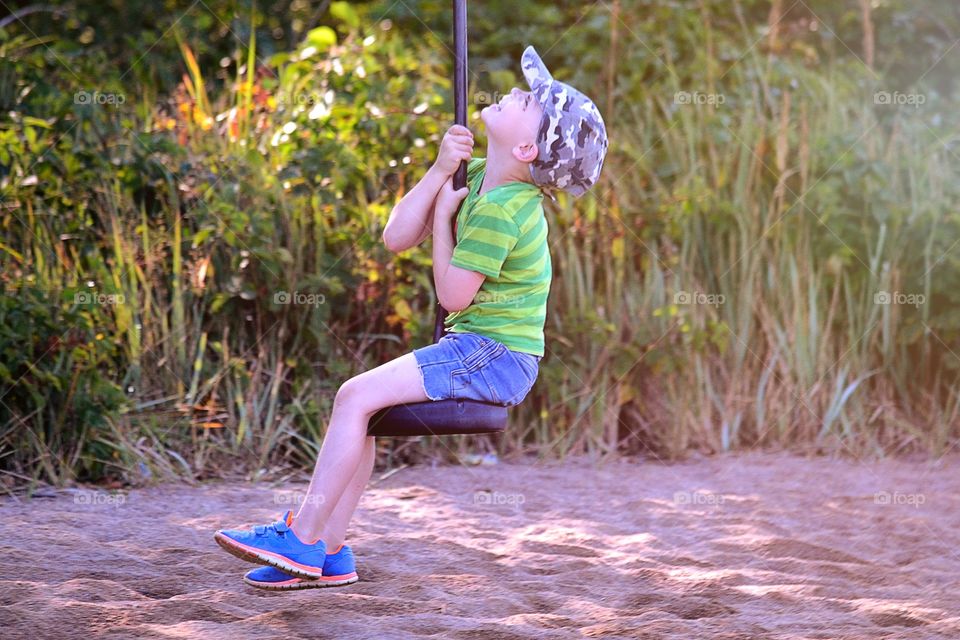 Child playing