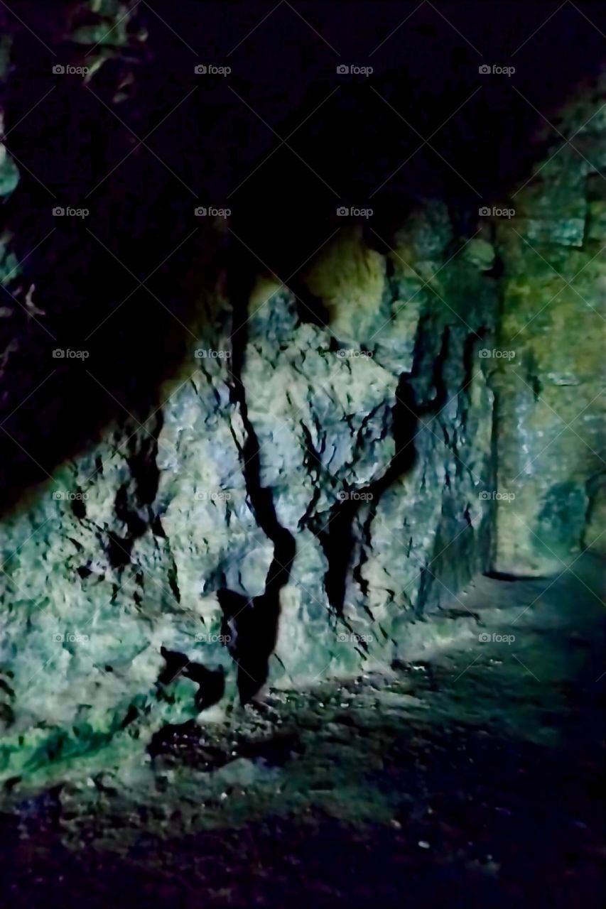 This is the „Steinkirche“, the „Stone Church“ by „Scharzfeld“, „Harz“, „Saxony-Anhalt“ in former „East Germany“, a Christian church in medieval times but inhabited much longer dating back to the Stone Age. 2024. Hypnotic Productions